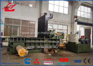 WANSHIDA 250Ton Scrap Metal Compactor Aluminum profiles Baler Press Machine Hand valve control