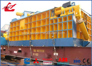 315 Ton Heavy Duty Scrap Metal Baler Equipment For Metal Smelting Plant 22kW