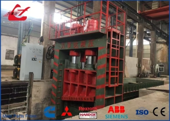 500ton Hydraulic Scrap metal Non ferrous Guillotine shears for metal recycling yard 5-8ton/h