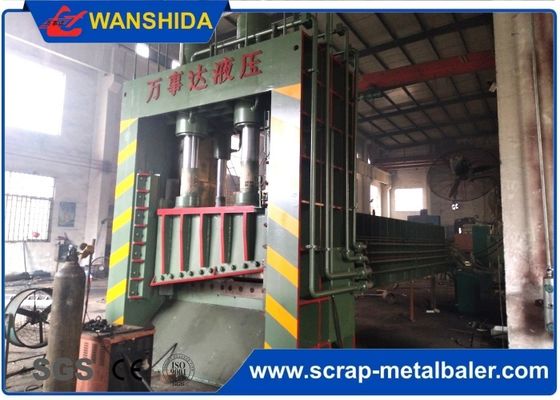 500ton Hydraulic Gantry Shear with 507 Tons Cutting Force and 6000×1500×600mm Chamber for Heavy-Duty Scrap Metal Processing