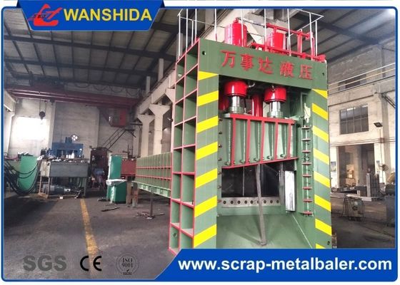 154kW Gantry Shear Machine for Heavy Steel Scrap Processing with 630 Ton Cutting Force