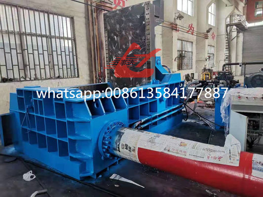 200 Ton Hydraulic Metal Scrap Compactor Baling Machine with PLC Control