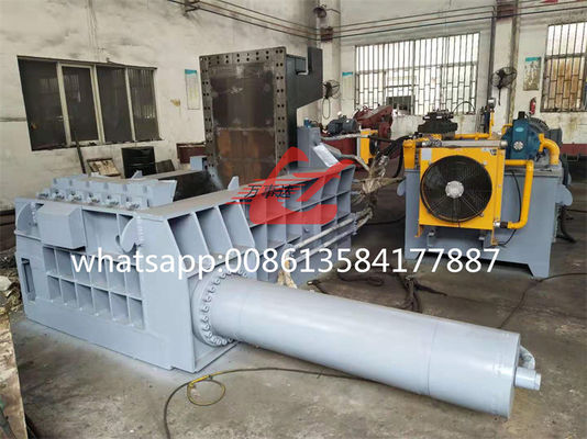 200 Ton Hydraulic Metal Scrap Compactor Baling Machine with PLC Control