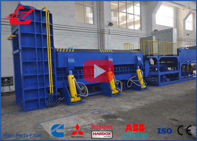 Hydraulic Shear Baler / Radiator And Metal Scrap Shearing Equipment