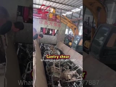 WANSHIDA Gantry Shear Guillotine Shear Scrap Metal Shear